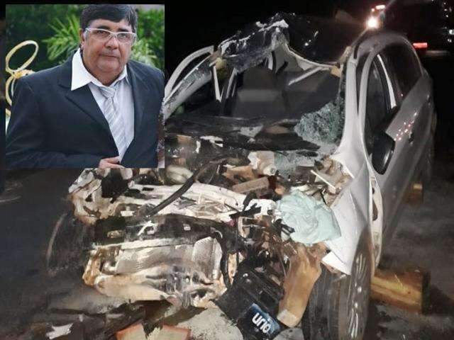 Colis&atilde;o entre Gol e carreta mata um e deixa outro ferido na BR-163