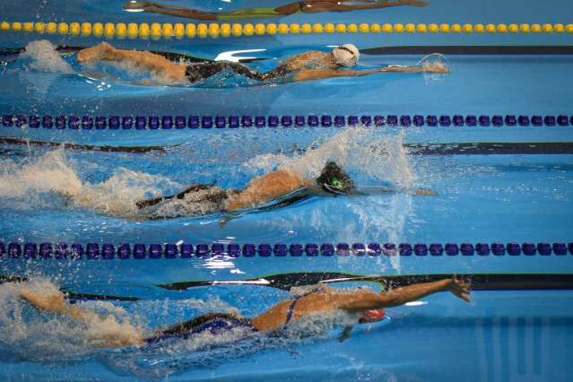 Nadador do MS &eacute; medalha de prata no revezamento 4x100 medley