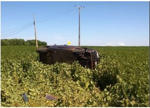 Carro capota na MS-306 e mulher morre ao ser lan&ccedil;ada para fora 