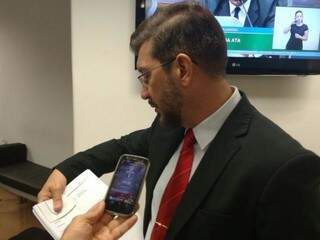 Deputado Pedro Kemp, PT, na Assembleia Legislativa. (Foto: Leonardo Rocha).