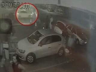 Vídeo mostra momento exato do acidente (Foto: Divulgação)