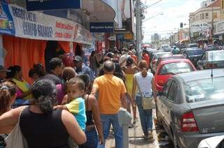 Comércio poderá abrir na terça-feira de Carnaval (Foto:Arquivo/ Campo Grande News)