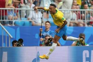 Neymar, esperança de mais gols hoje diante da Bélgica para a conquista de uma vaga na fase semifinal da Copa do Mundo (Foto: Lucas Figueiredo/CBF)