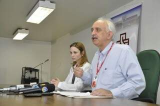 Presidente da Santa Casa confirmou o rompimento do contrato com a clínica terceirizada (Foto: Marcelo Calazans)