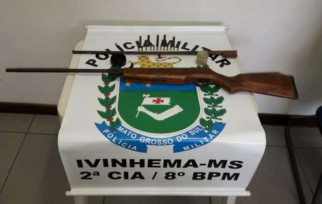 Homem &eacute; preso com arma de press&atilde;o modificada ap&oacute;s atirar em cachorro