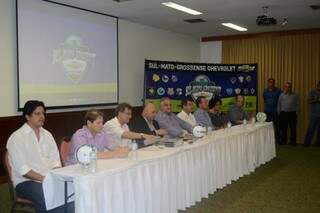 Estadual 2013 foi apresentado durante evento em hotel de Campo Grande (Foto: Gabriel Neris)
