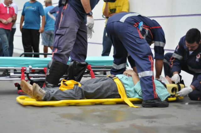 No hospital, homem baleado ontem diz &agrave; Pol&iacute;cia que s&oacute; ouviu disparos