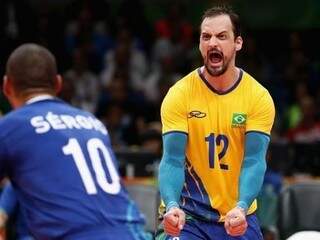 Brasil vence a Itália por três sets a zero, chegando ao ouro olímpico no Rio de Janeiro (Foto: Reprodução/ Twitter)