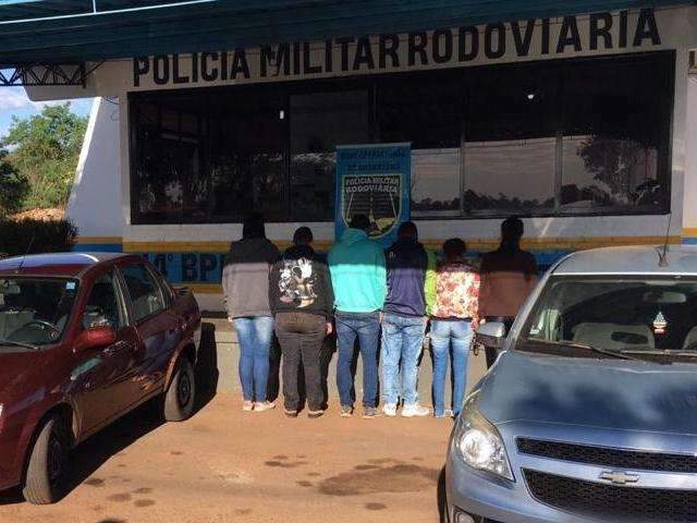 Pol&iacute;cia prende seis traficantes com 340 quilos de maconha na MS-156