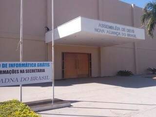 Sede da igreja ADNA em Campo Grande. (Foto: Arquivo)