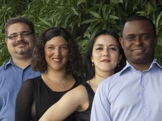 Quarteto Colonial traz o melhor da música sacra ao Teatro Prosa, no Sesc Horto. (Foto: Divulgação)