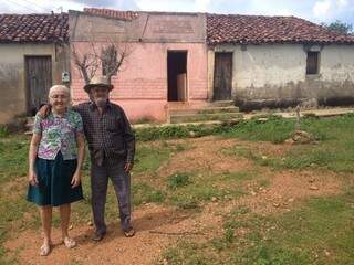 Josefa e Sebastião, em Cacimba, interior do Piauí.
(Foto: Arquivo Pessoal)