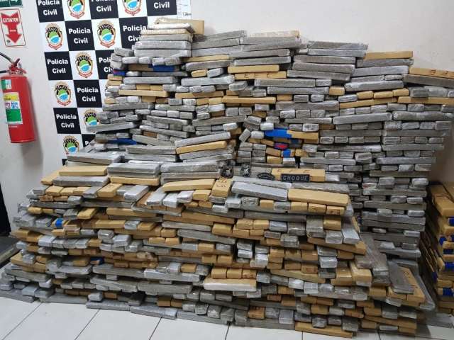 Preso com 1,7 tonelada de maconha em a&ccedil;&atilde;o do Choque &eacute; do PCC