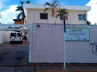 Fachada do Centro POP em Campo Grande. (Foto: Divulgação/PMCG)