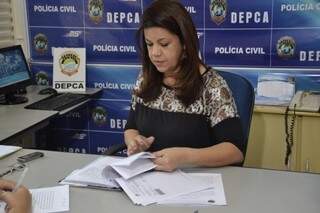 Delegada Regina Márcia Mota, da DEPCA, acompanha o caso. (Foto: Arquivo\Campo Grande News)