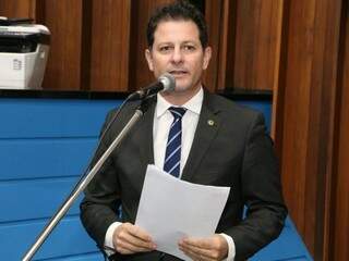 Deputado Renato Câmara (MDB), durante sessão na Assembleia (Foto: Assessoria/ALMS)