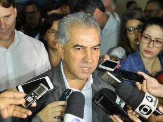 Governador do Estado, Reinaldo Azambuja (PSDB). (Foto: Alcides Neto).