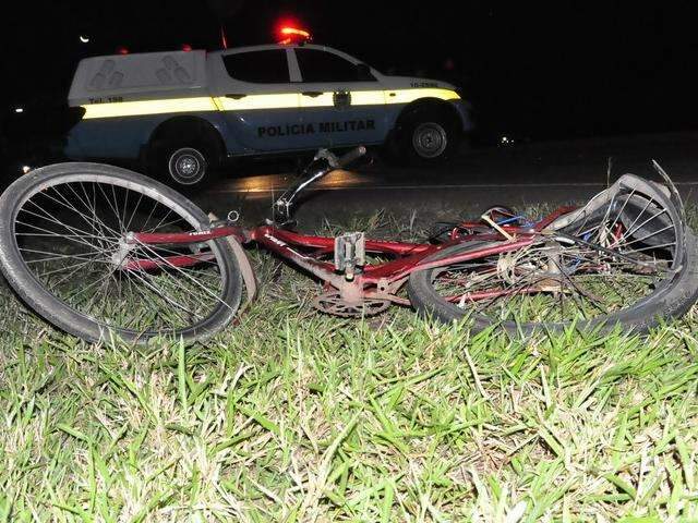 Ciclista morre ap&oacute;s ser atropelado duas vezes por ve&iacute;culos na MS-134