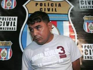Mentor da chacina, Zé Roberto da Compensa (foto) transmite ordens mesmo no RDD em Campo Grande (Foto: Divulgação/Polícia Civil do Amazonas)