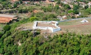Forte Jusqueira, em Corumbá, foi erguido para auxiliar durante a guerra (Foto: Kleverton Velasques/PMC)