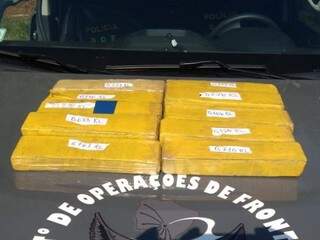 Traficante &eacute; preso pelo DOF com coca&iacute;na amarrada ao corpo que levaria para MG 