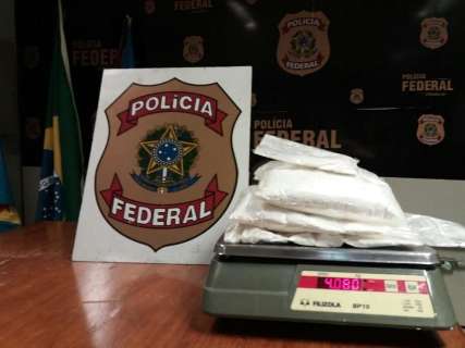 Três nigerianos são presos tentando levar cocaína para São Paulo 