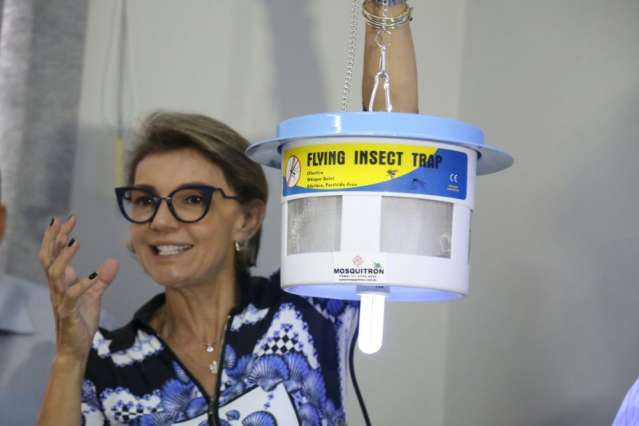 Teste com m&aacute;quina que suga f&ecirc;mea de mosquito come&ccedil;a amanh&atilde;