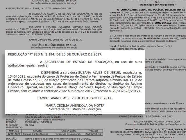 Diretora-adjunta &eacute; demitida e alunos protestam em frente a escola estadual