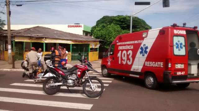 Idosa de 85 anos &eacute; atropelada na faixa de pedestre na Avenida das Bandeiras 