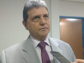 Vereador João Rocha (PSDB) durante entrevista (Foto: Fernanda Palheta)