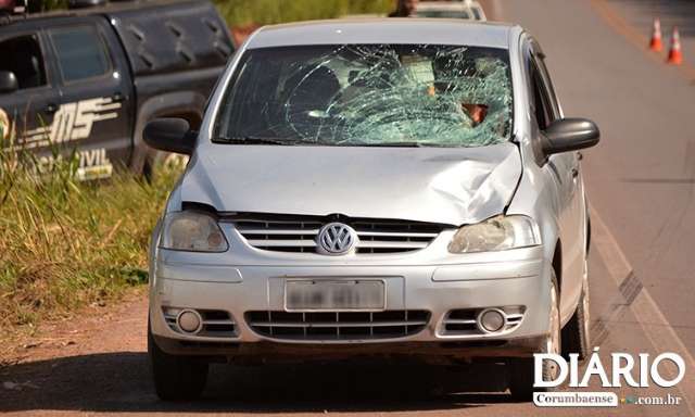 Homem &eacute; arrastado por ve&iacute;culo e morre na BR-262 em Corumb&aacute;