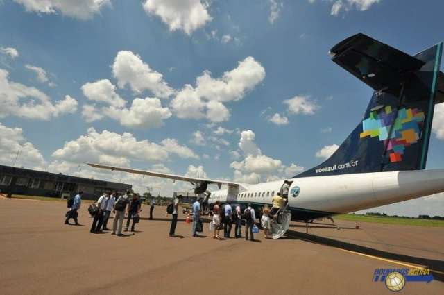 Azul far&aacute; mais um voo na semana ligando Dourados a S&atilde;o Paulo
