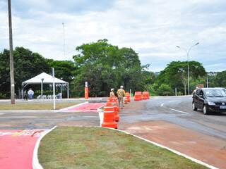 (Foto: João Garrigó)
Os motoristas vão contar com duas novas alças de acesso, entre Mato Grosso e Via Park, nos dois sentidos.