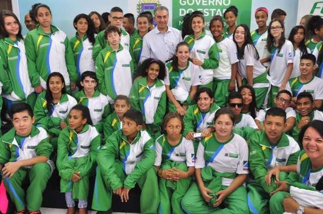 Delega&ccedil;&atilde;o do MS embarca hoje para disputar Jogos Escolares no Paran&aacute;