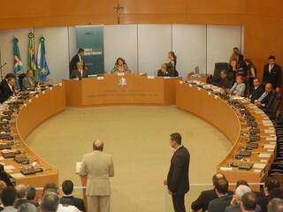Visita de representantes do CNJ teve audiência pública no TJ. (Foto: João Garrigó)