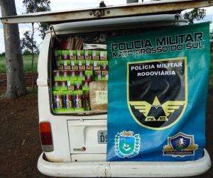 Kombi &ldquo;recheada&rdquo; de brinquedos ilegais &eacute; apreendida em Ponta Por&atilde;