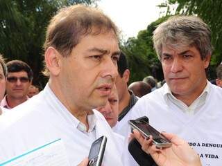 Prefeito Alcides Bernal saiu em defesa do secretário Gustavo Freire. (Foto: Rodrigo Pazinato)