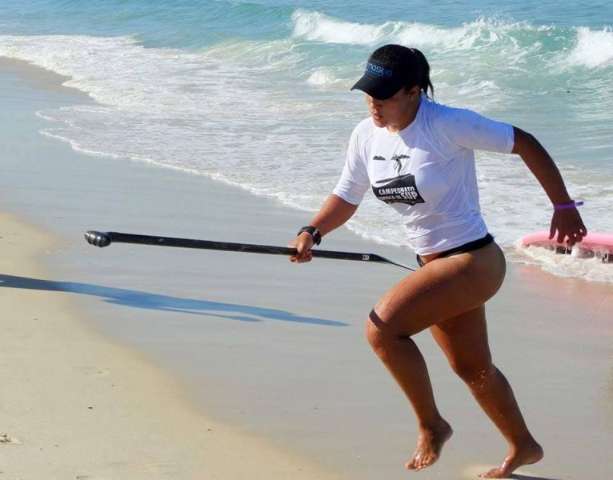 Atleta de stand up paddle treina forte para fazer bonito no Pantanal Extremo