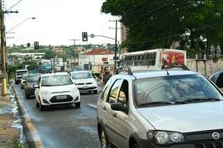 A rua Ceará é uma das vias que poderão receber a faixa exclusiva (Foto: Marcos Ermínio)
