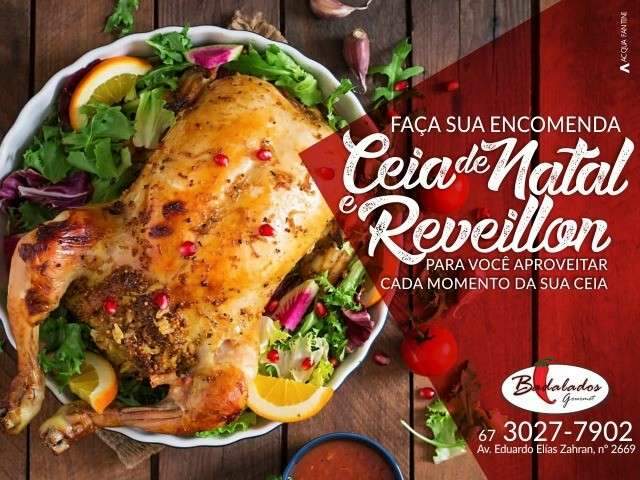 Badalados Gourmet prepara ceia completa e  entrega no Natal e R&eacute;veillon