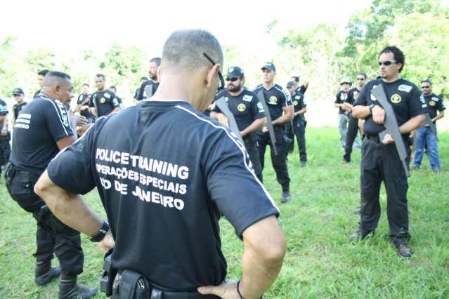 Curso do Bope oferece t&eacute;cnicas de guerra de pa&iacute;ses em crise para policiais de MS