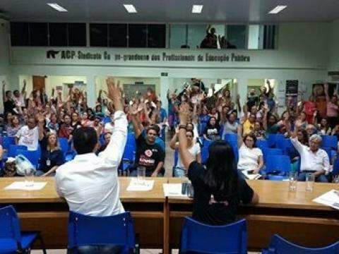 Professores da Capital confirmam participa&ccedil;&atilde;o em greve nacional
