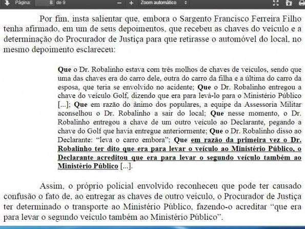 Vers&atilde;o de confus&atilde;o vence e Tribunal arquiva den&uacute;ncia contra procurador 