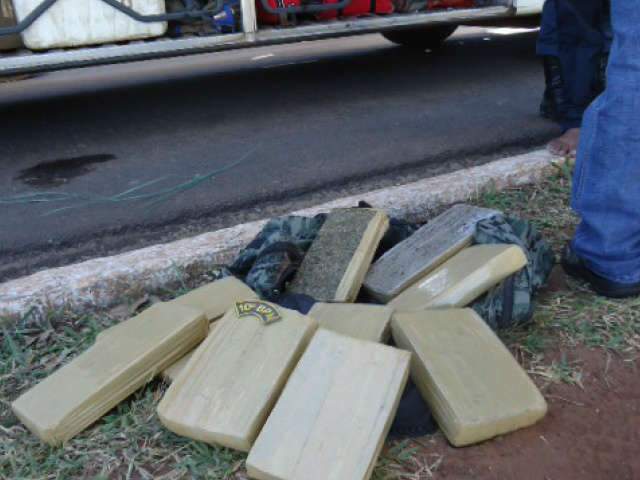  Homem &eacute; preso com 15 kg de maconha em &ocirc;nibus da Via&ccedil;&atilde;o S&atilde;o Luiz