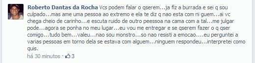 Homem que matou ex pede perd&atilde;o no Facebook e bate boca com "amigos"