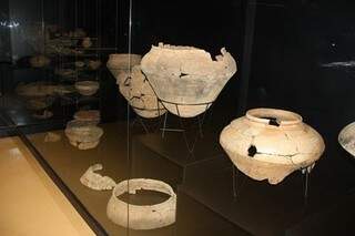 Patrimônio arqueológico. Cerâmicas descobertas na região das usinas comprovam povoação da região há milhares de anos. (Foto: Ascom MPF/MS)