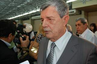 Luiz Carlos Santini, presidente do TJMS. (Foto: Simão Nogueira)