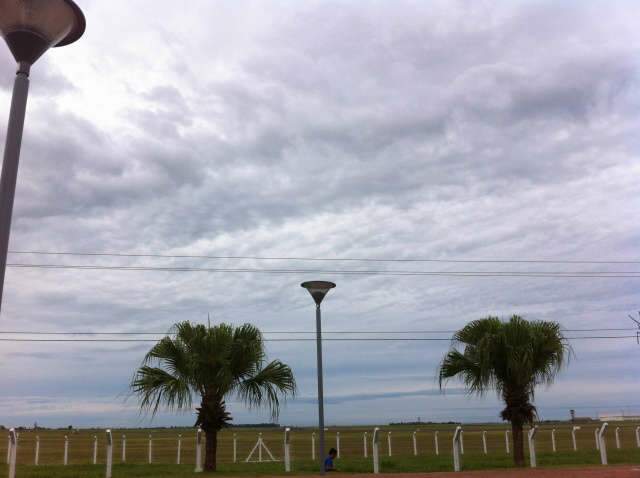  S&aacute;bado de tempo nublado e temperatura m&aacute;xima de 29&ordm;C em MS