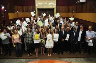 Solenidade de entrega de Diplomas de TTI no CRECI/MS - Foto Divulgação