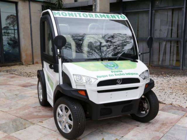 Parque ter&aacute; lago recuperado, c&acirc;meras e carros el&eacute;tricos para seguran&ccedil;a